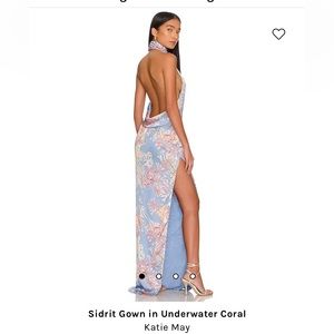 Katie May Sidrit Gown in Underwater Coral